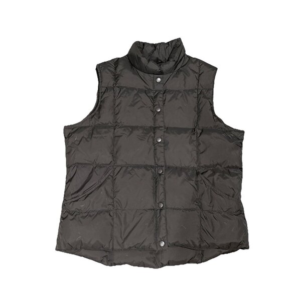 Lands' End Other - Lands End Down Puffer Vest Kids Large 14-16 Black EUC